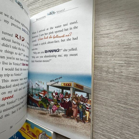 Scholastic book bundle of 3 Geronimo Stilton paperback books - Picture 6 of 7